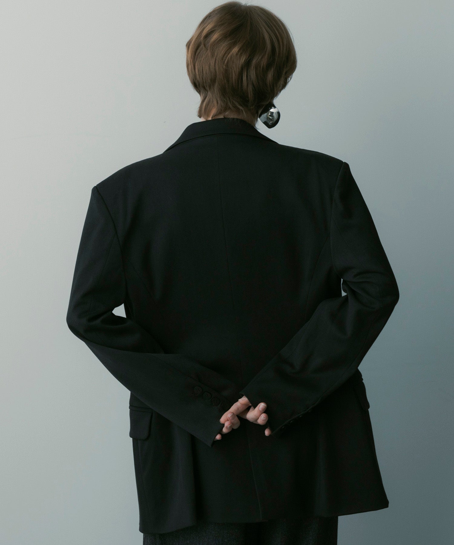 【12月上旬お届け予約商品】ウールブレンド ピークドラペルジャケット