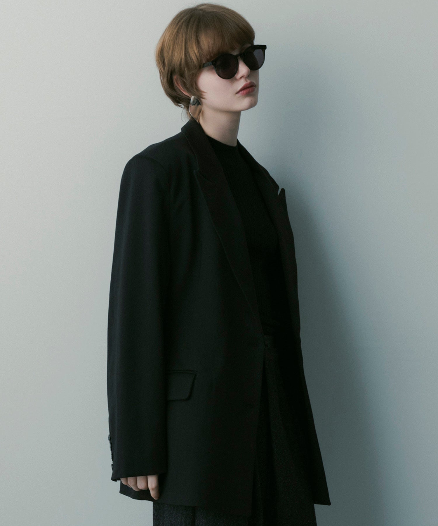 【12月上旬お届け予約商品】ウールブレンド ピークドラペルジャケット