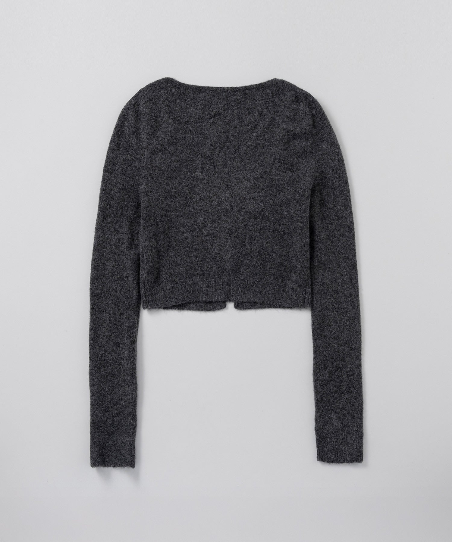 クロップドVネックカーディガン