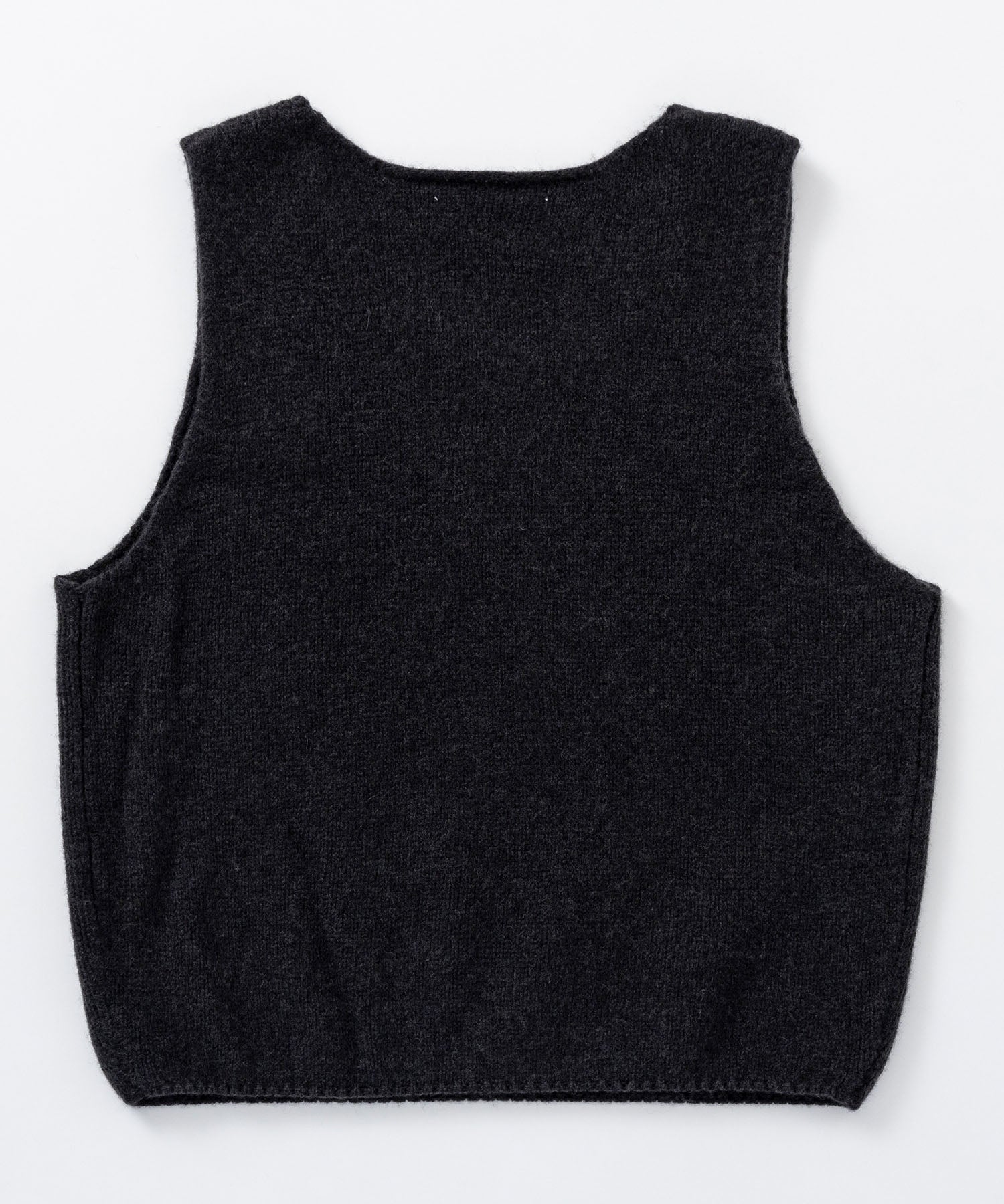 ウールニットベスト