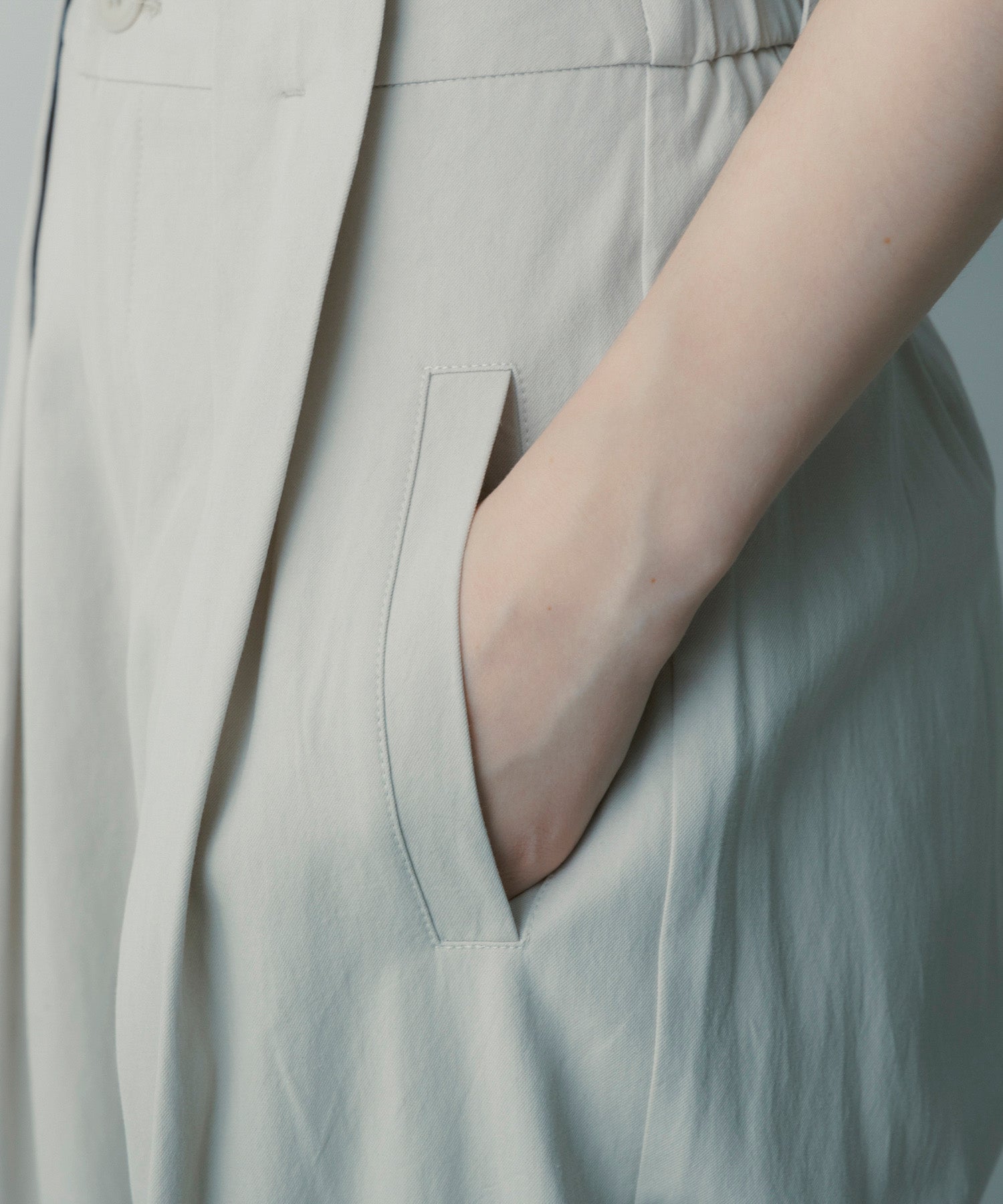 シルクブレンド イージーパンツ