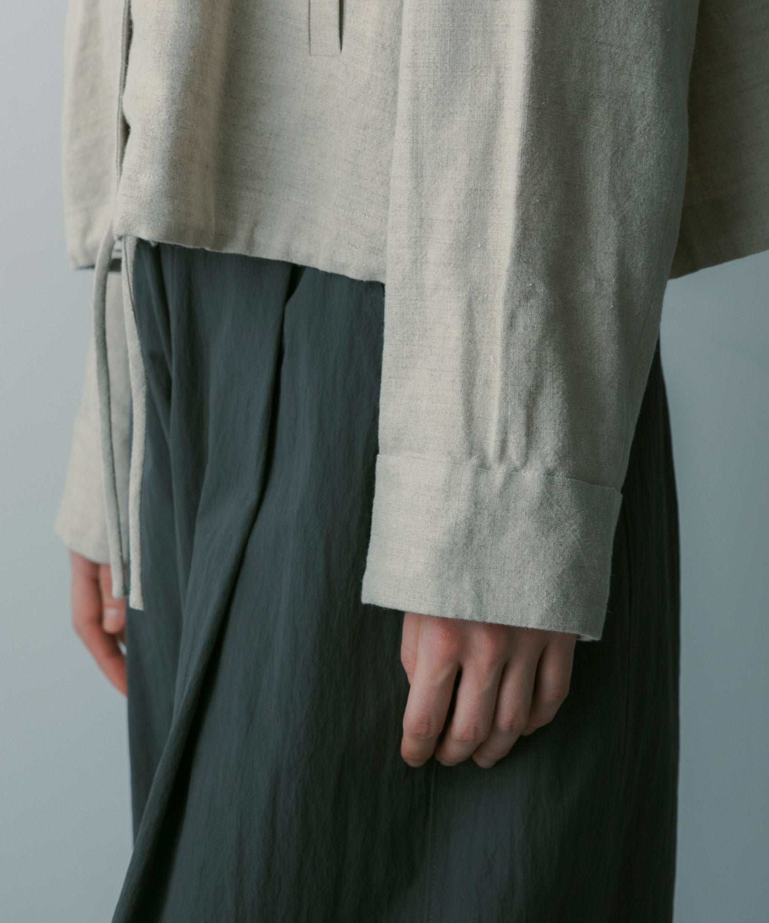 【3月中旬お届け予約商品】ウールブレンド ショートジャケット