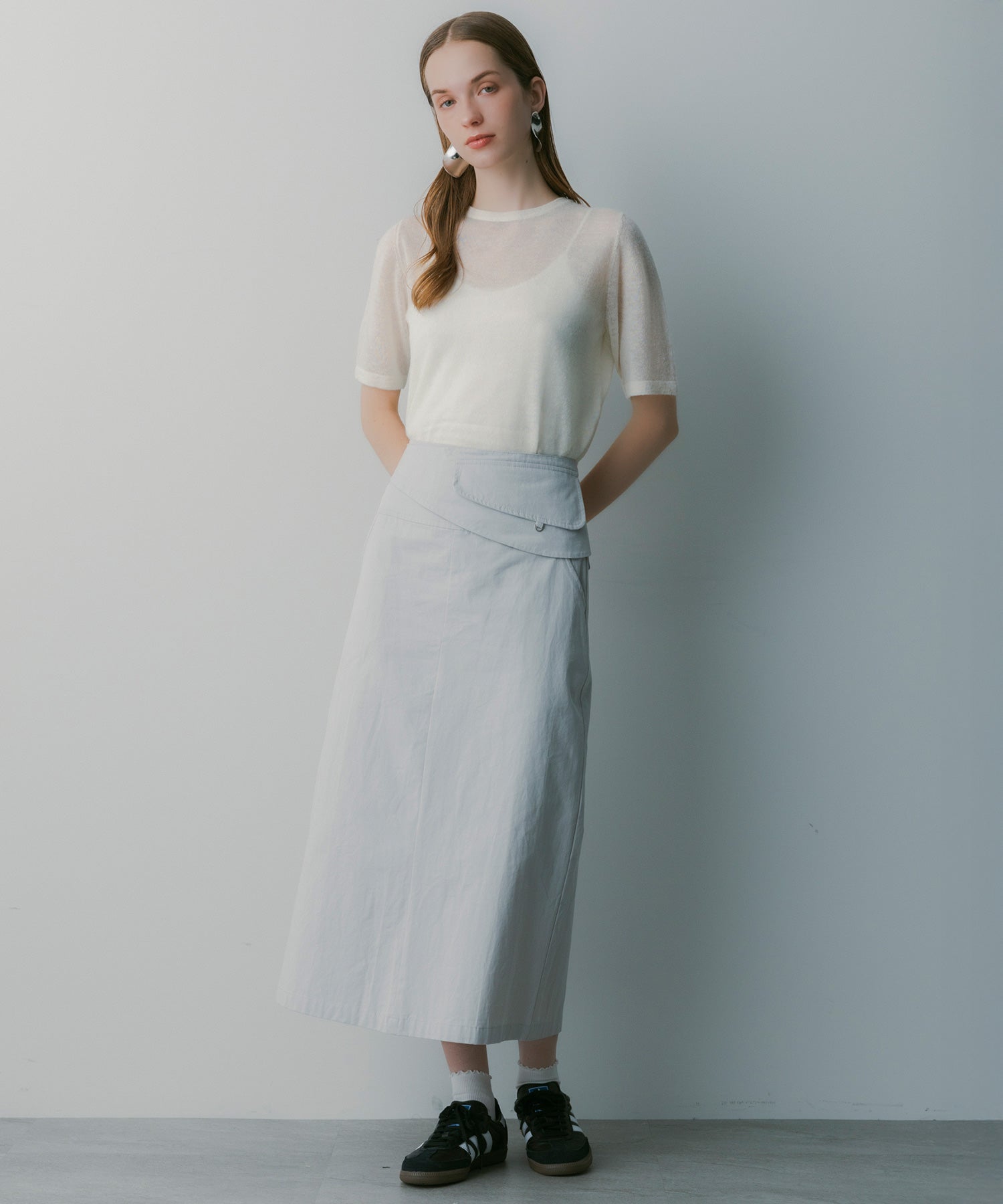 2WAYサッシュベルトスカート