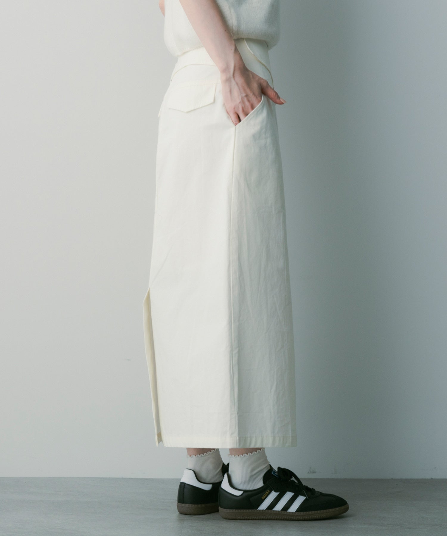 2WAYサッシュベルトスカート