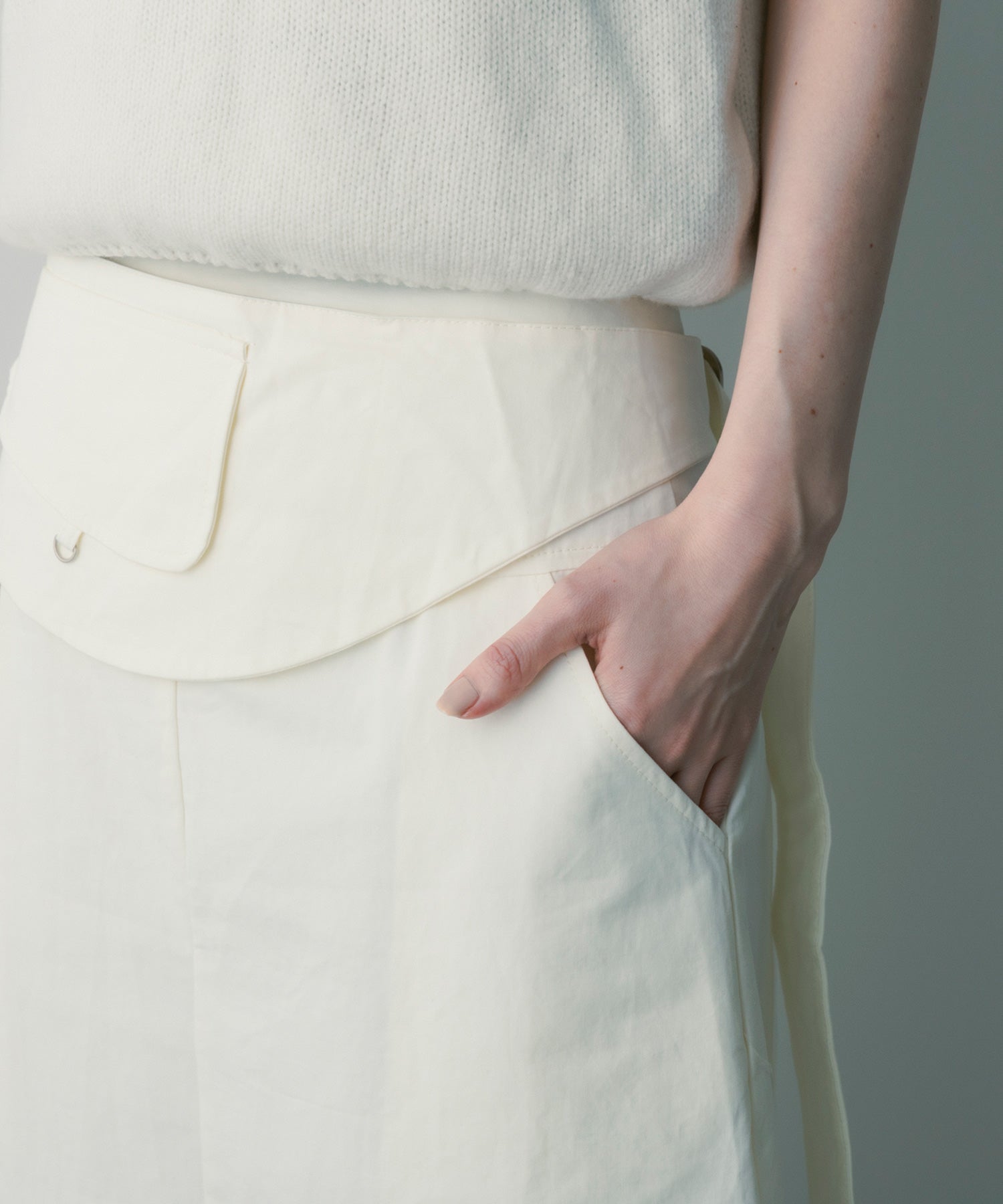 2WAYサッシュベルトスカート