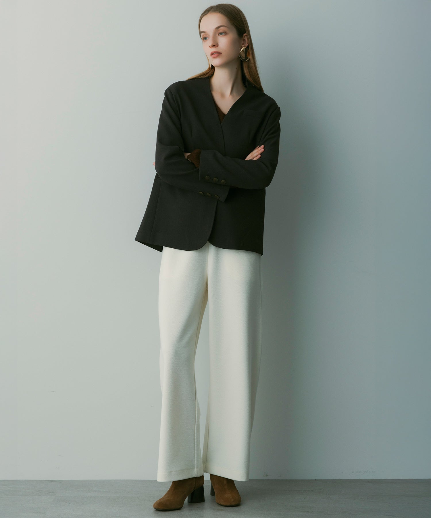 【12月上旬お届け予約商品】ワイドイージーコーデュロイパンツ