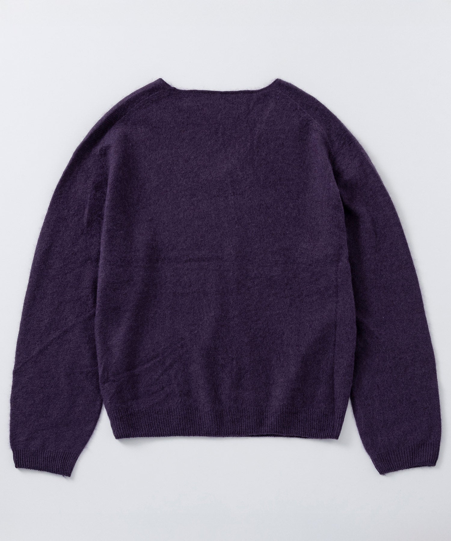 【12月上旬お届け予約商品】カシミヤブレンドVネックニット