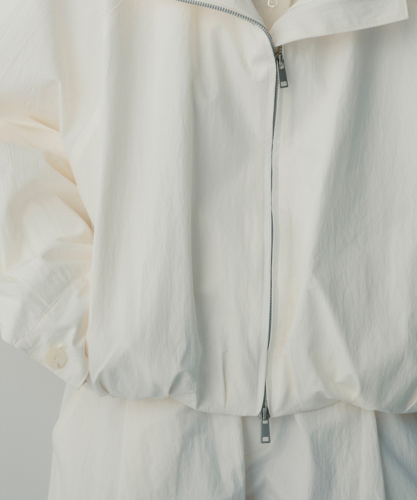 コットンナイロン バルーンジャケット