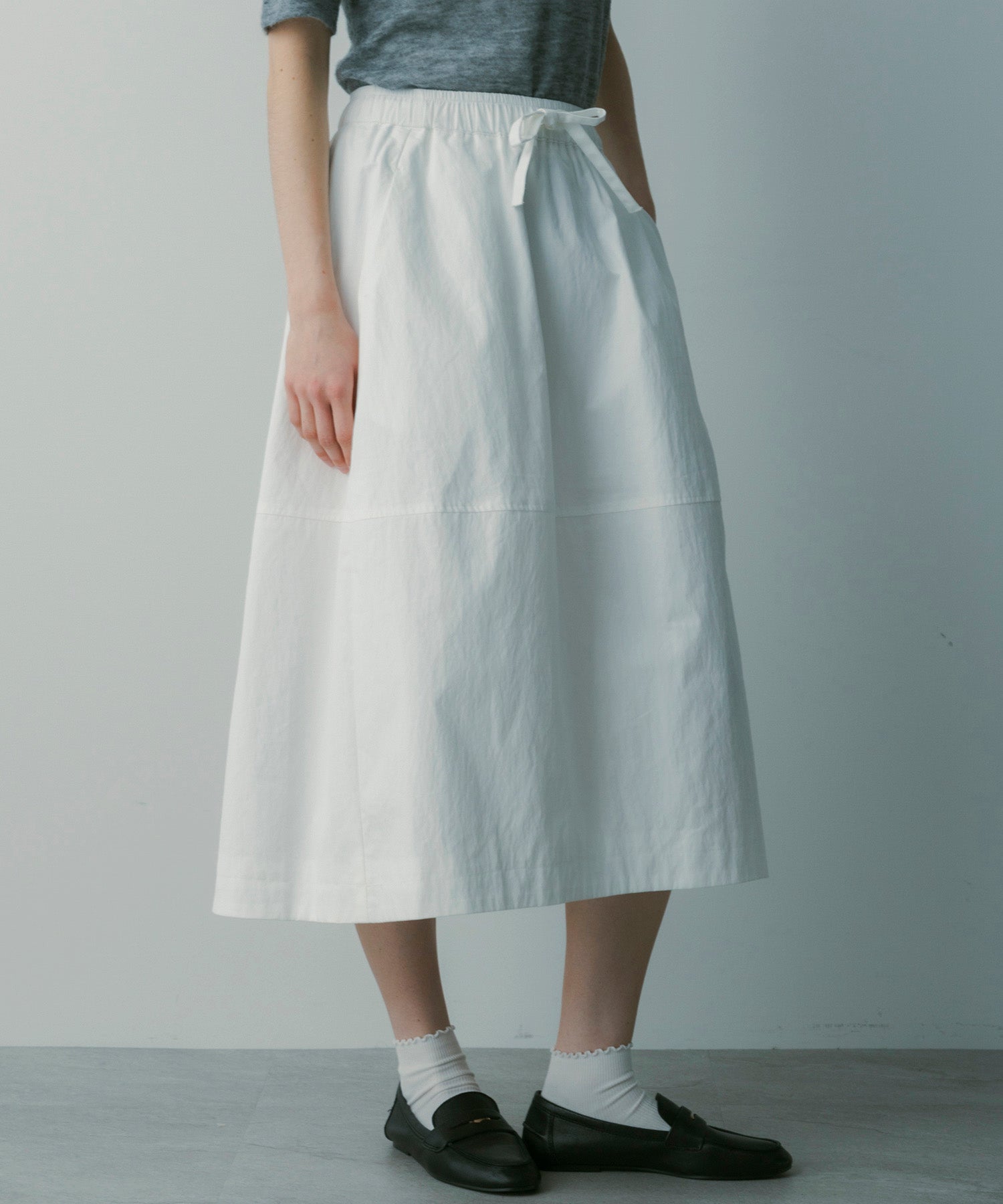 コットンフレアスカート