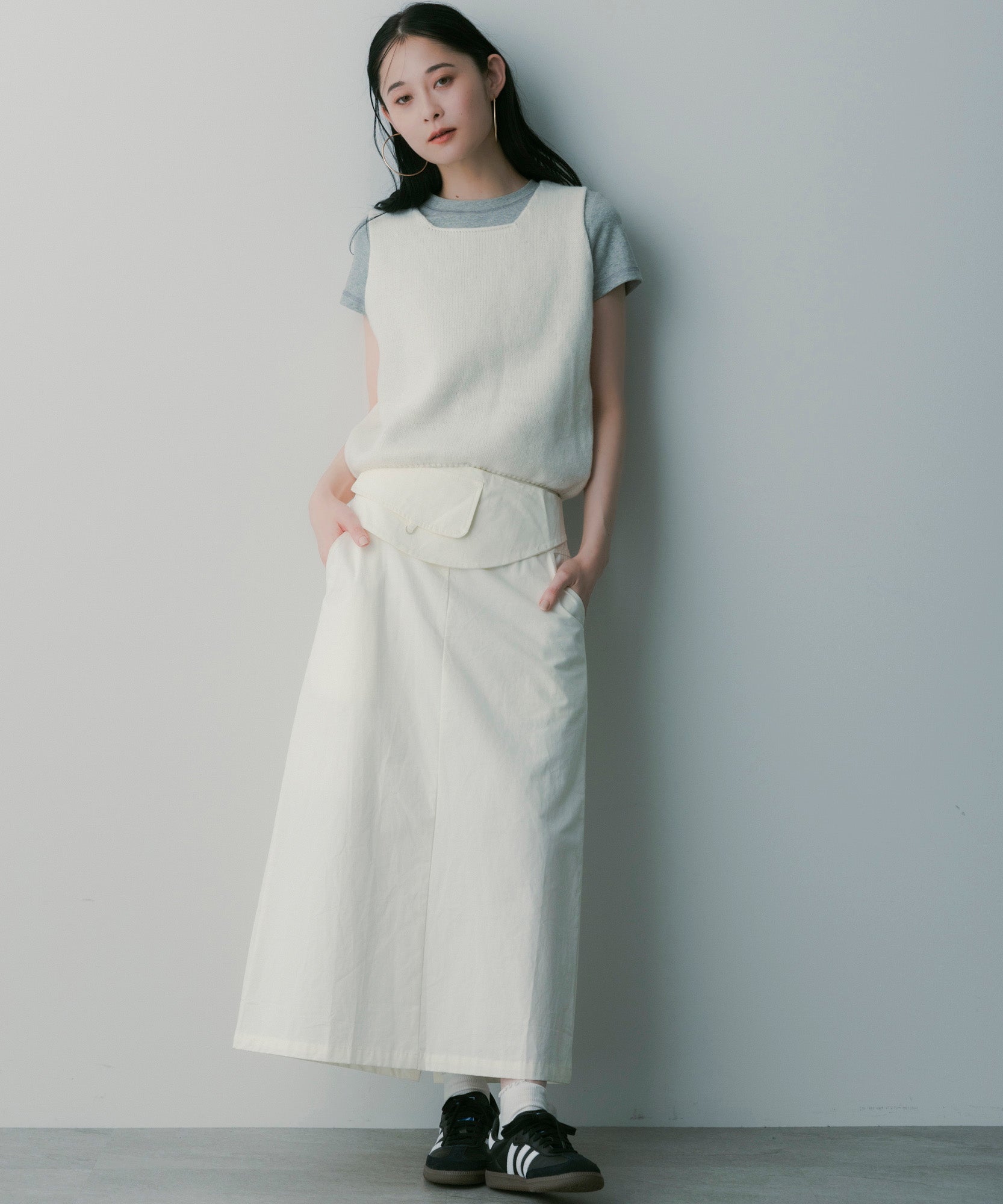 ウールニットベスト