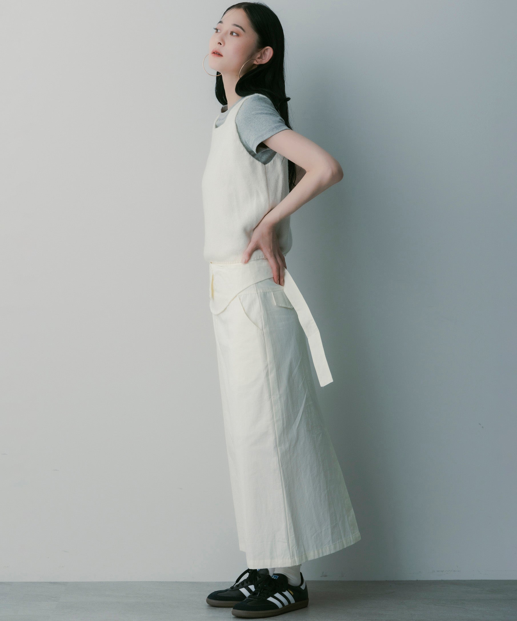 ウールニットベスト