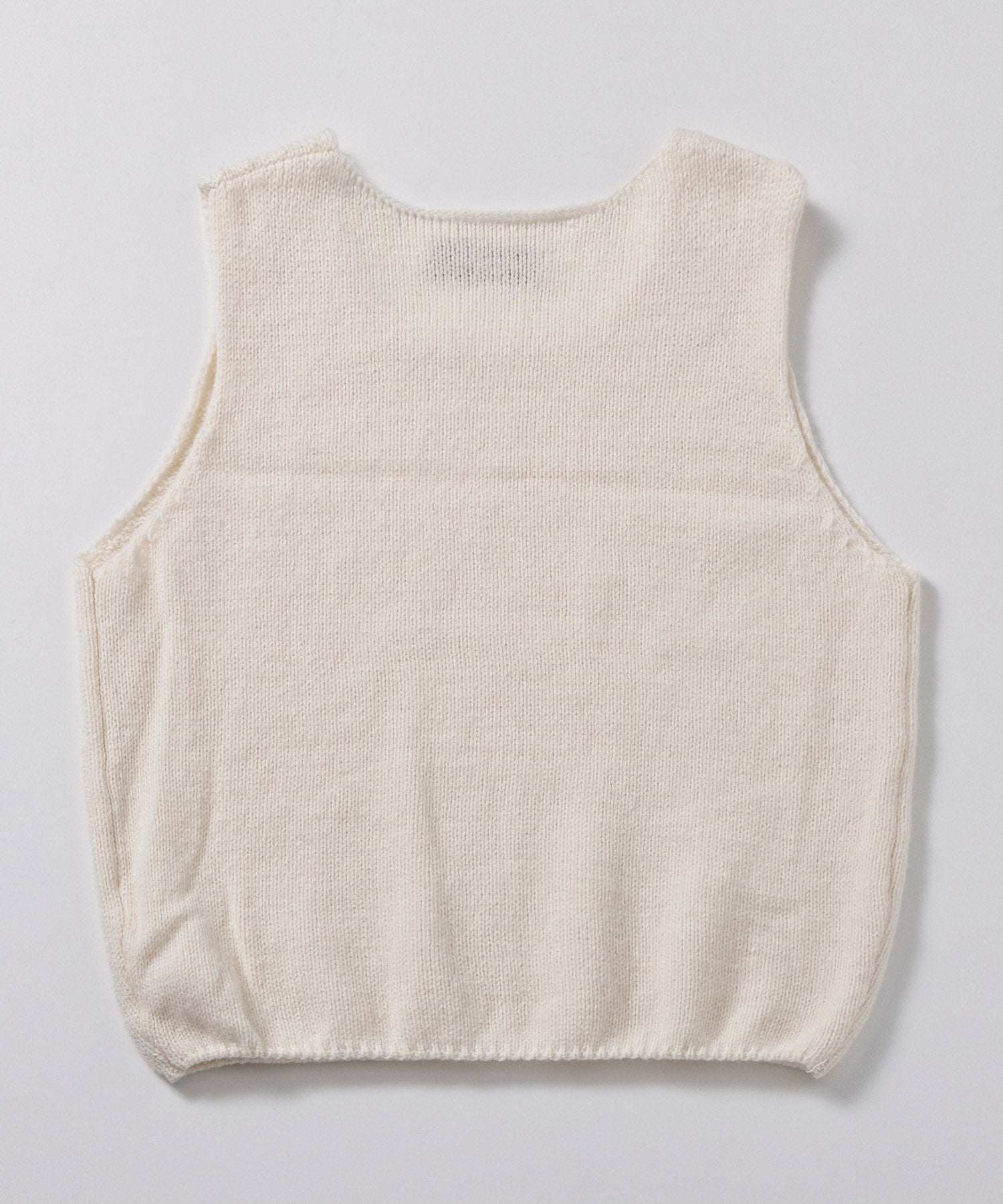 ウールニットベスト