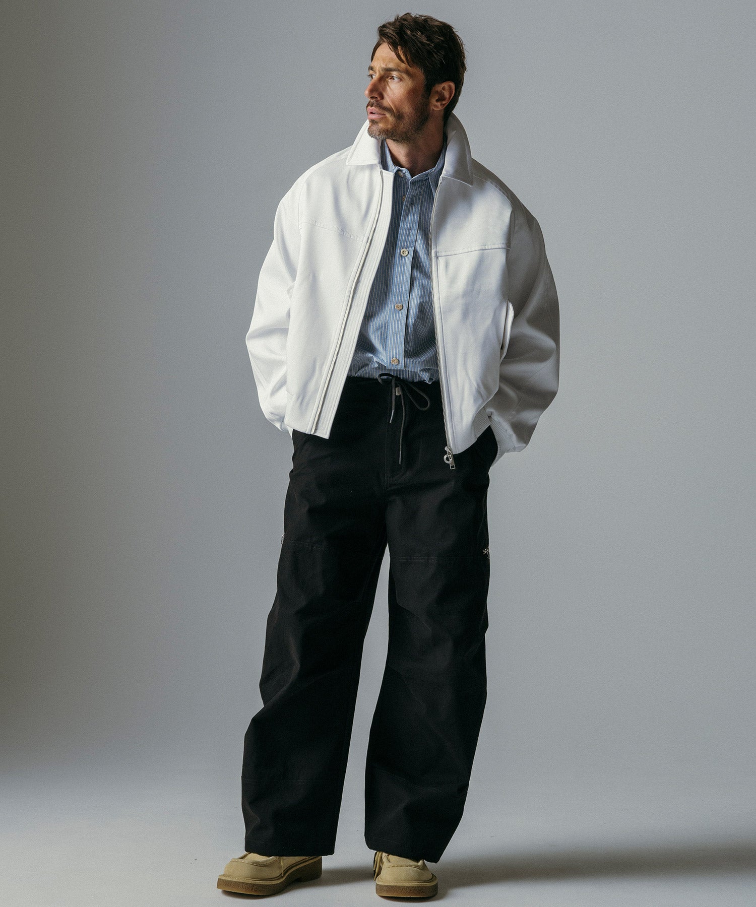 【12月上旬お届け予約商品】ラグラン ジップアップジャケット