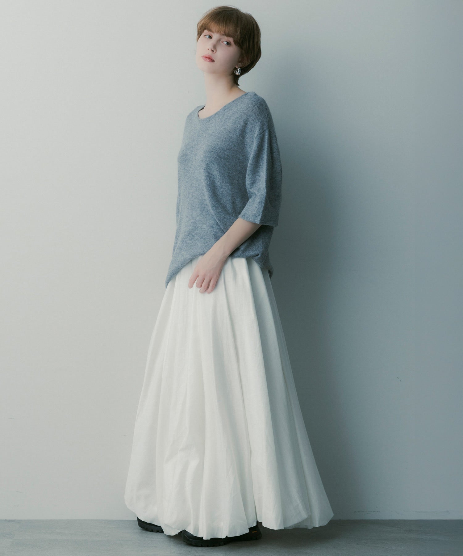 バルーンギャザースカート