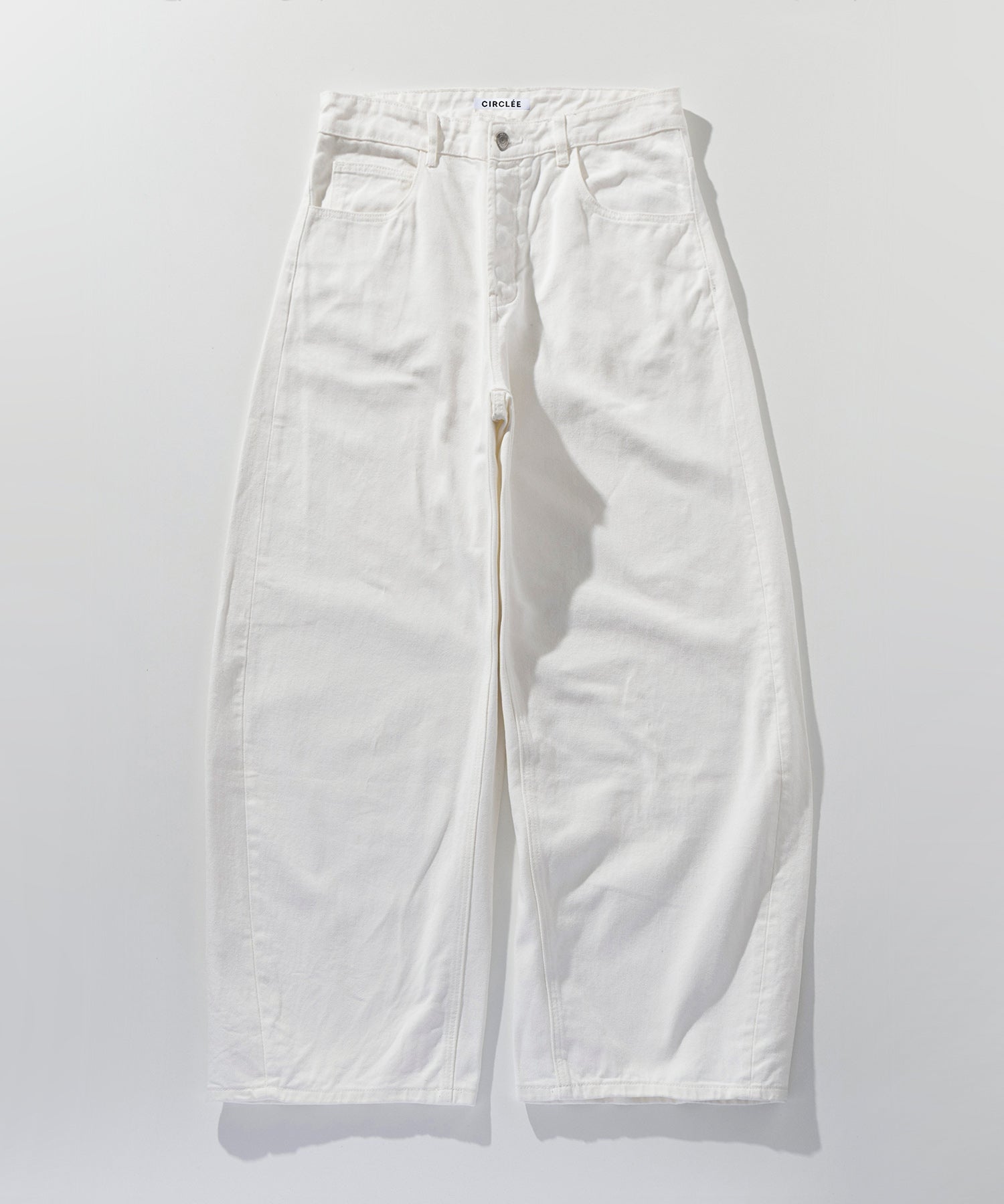 ハイウエスト バルーンワイドクロップドパンツ