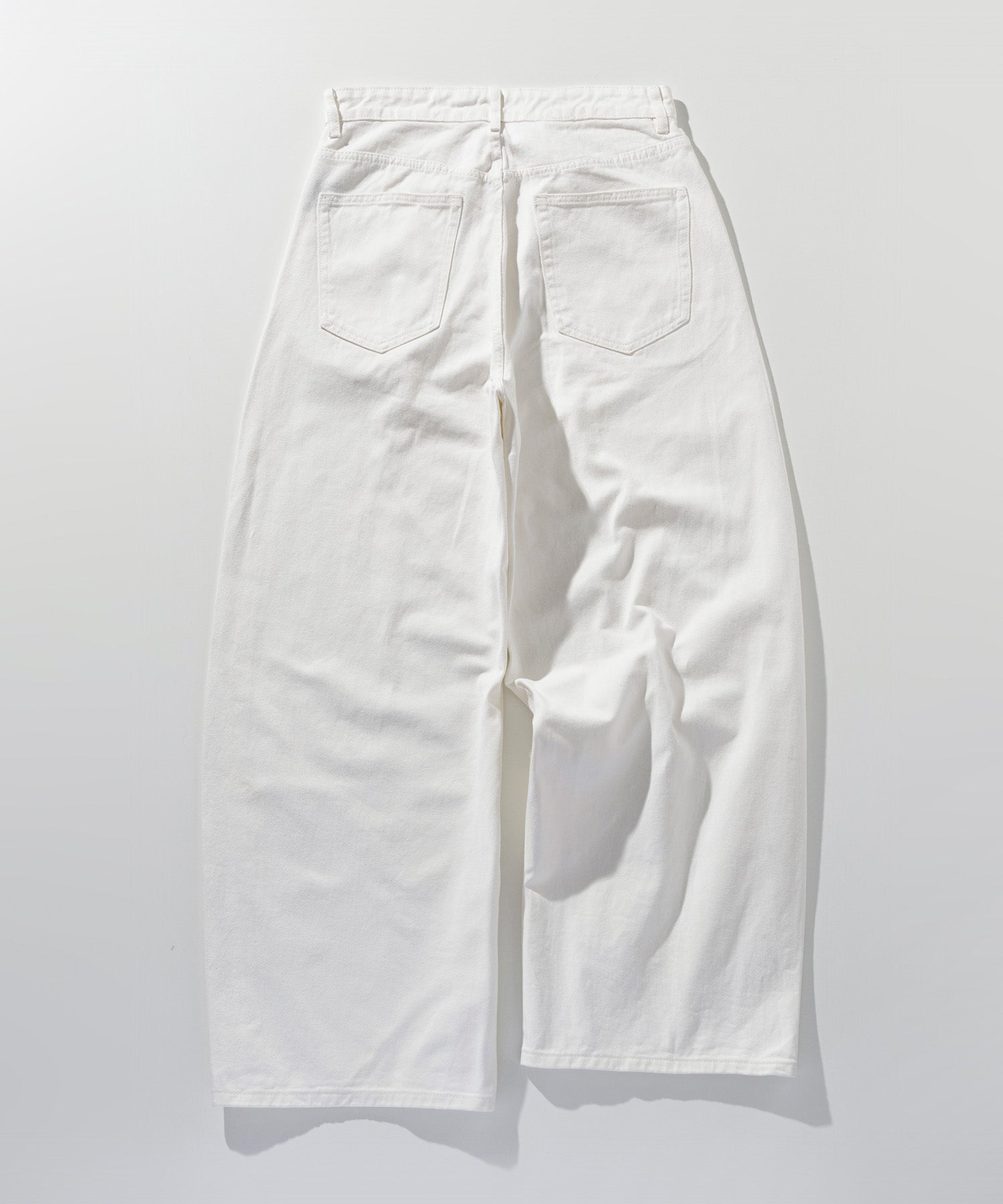 ハイウエスト バルーンワイドクロップドパンツ