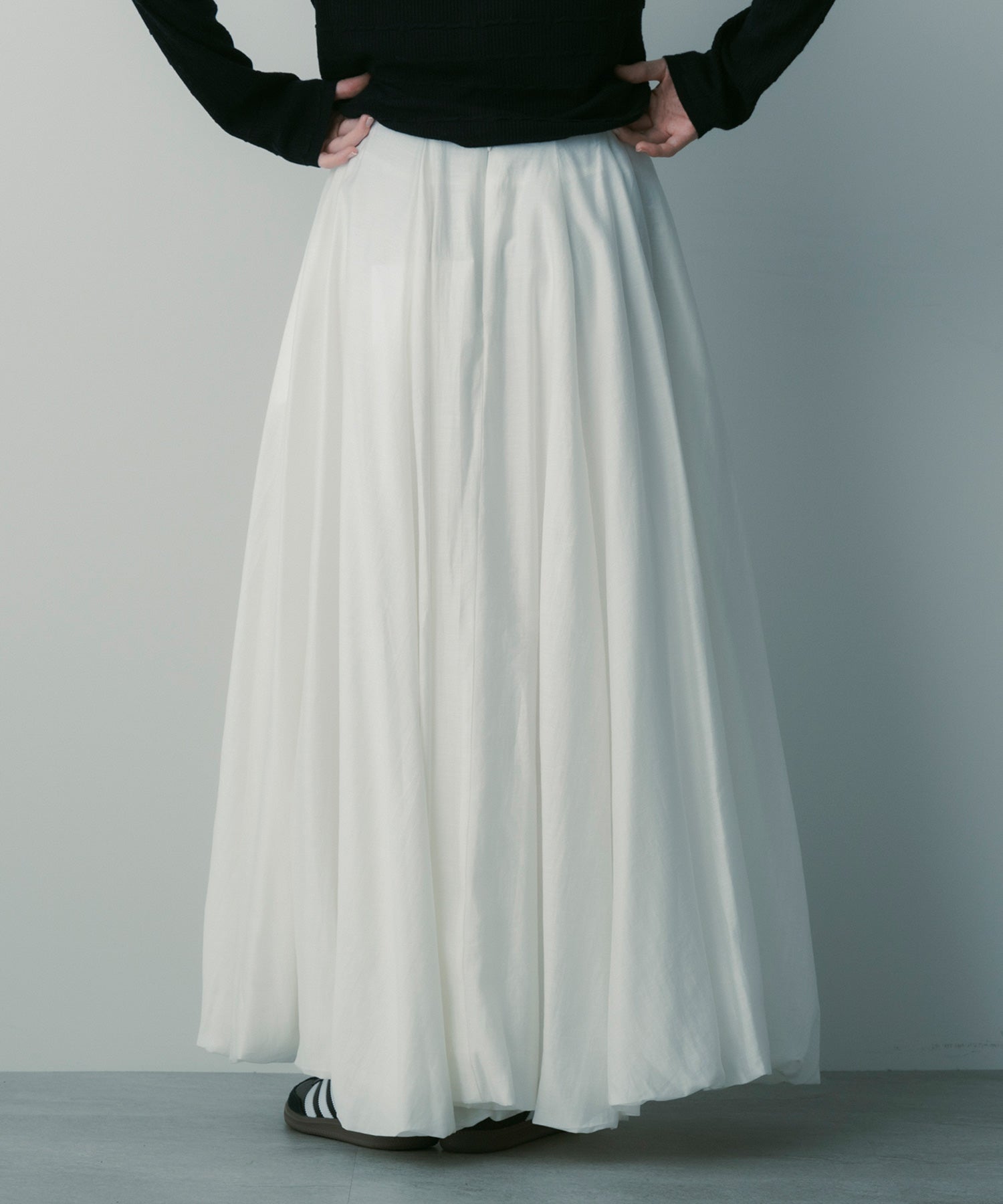 バルーンギャザースカート