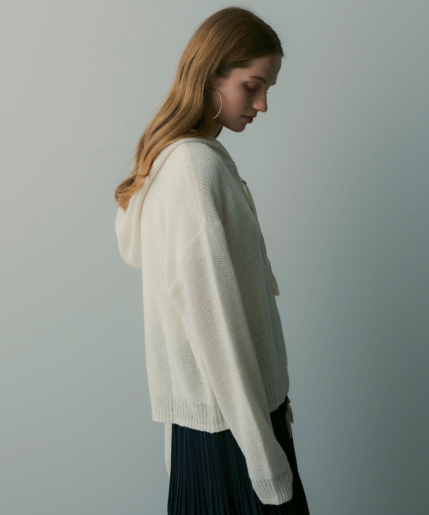 【12月上旬お届け予約商品】Wジップニットフーディー