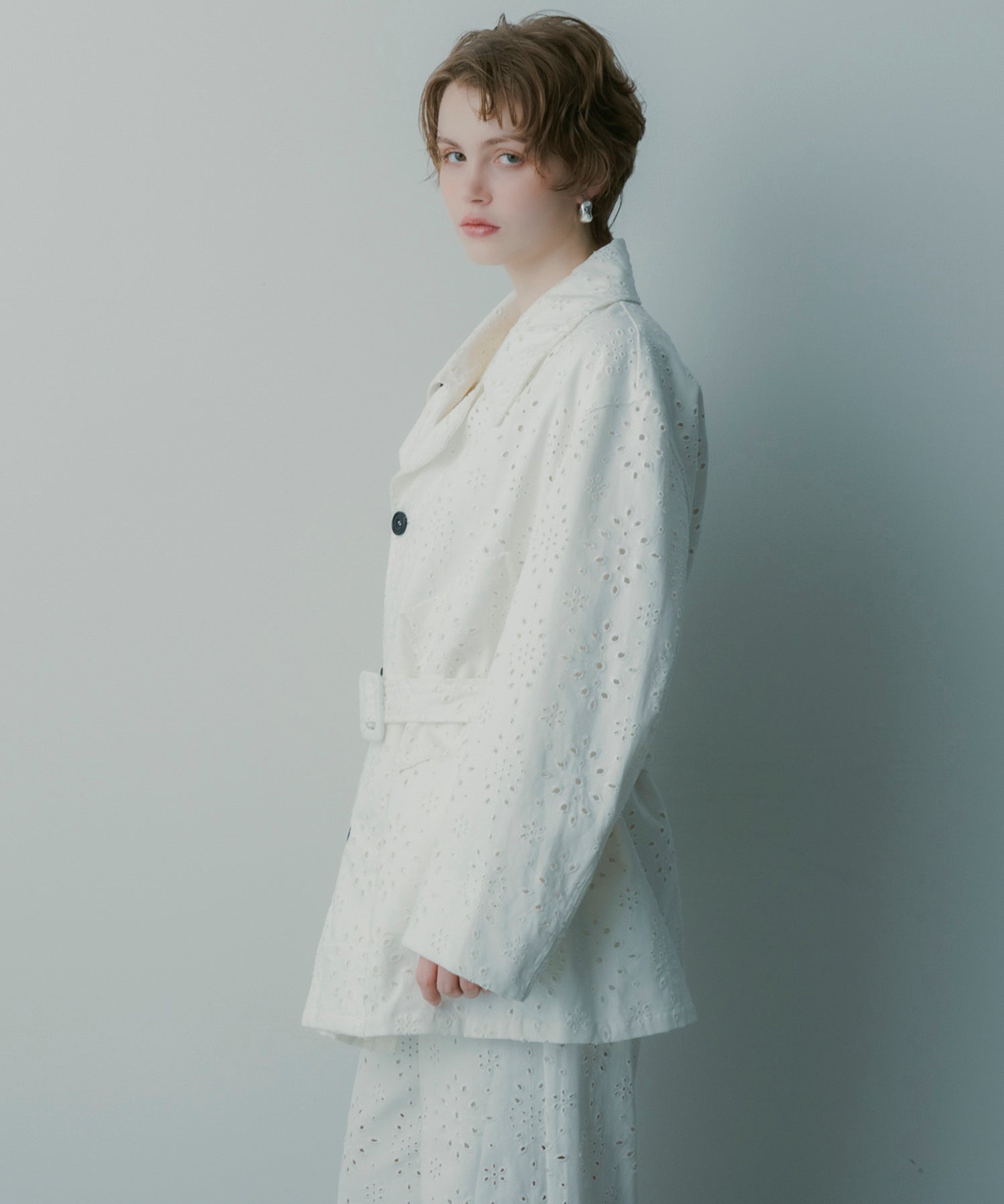 アイレットレース ジャケット