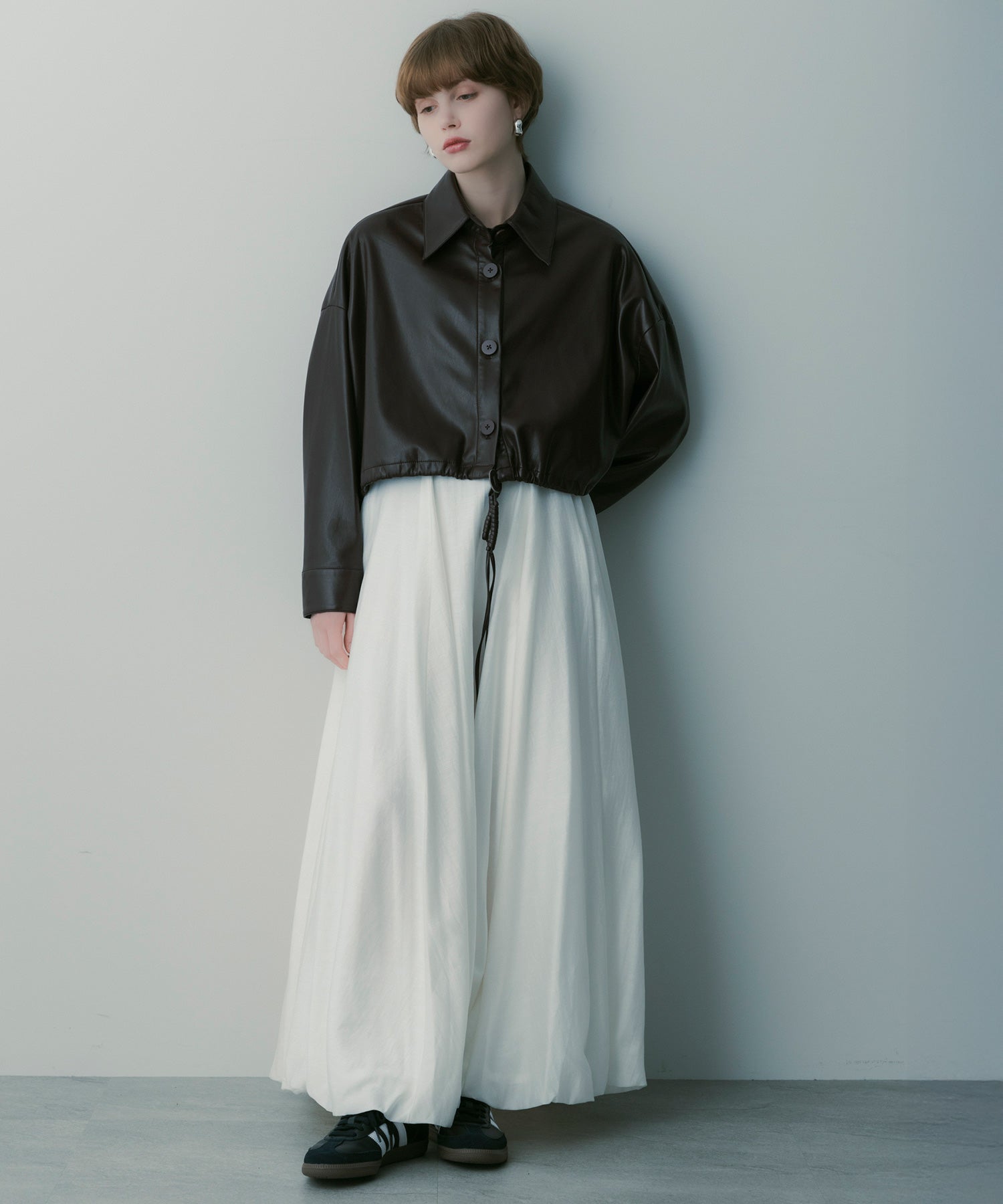 バルーンギャザースカート